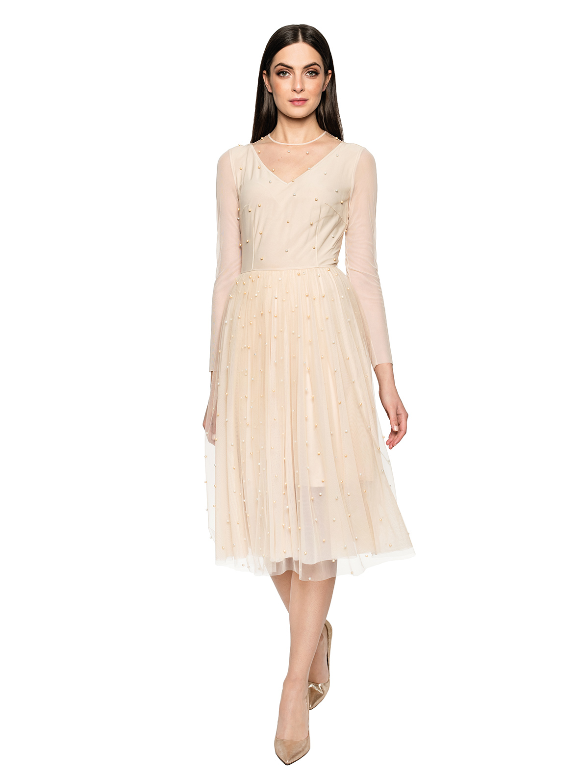 Dress CINDERELLA beige