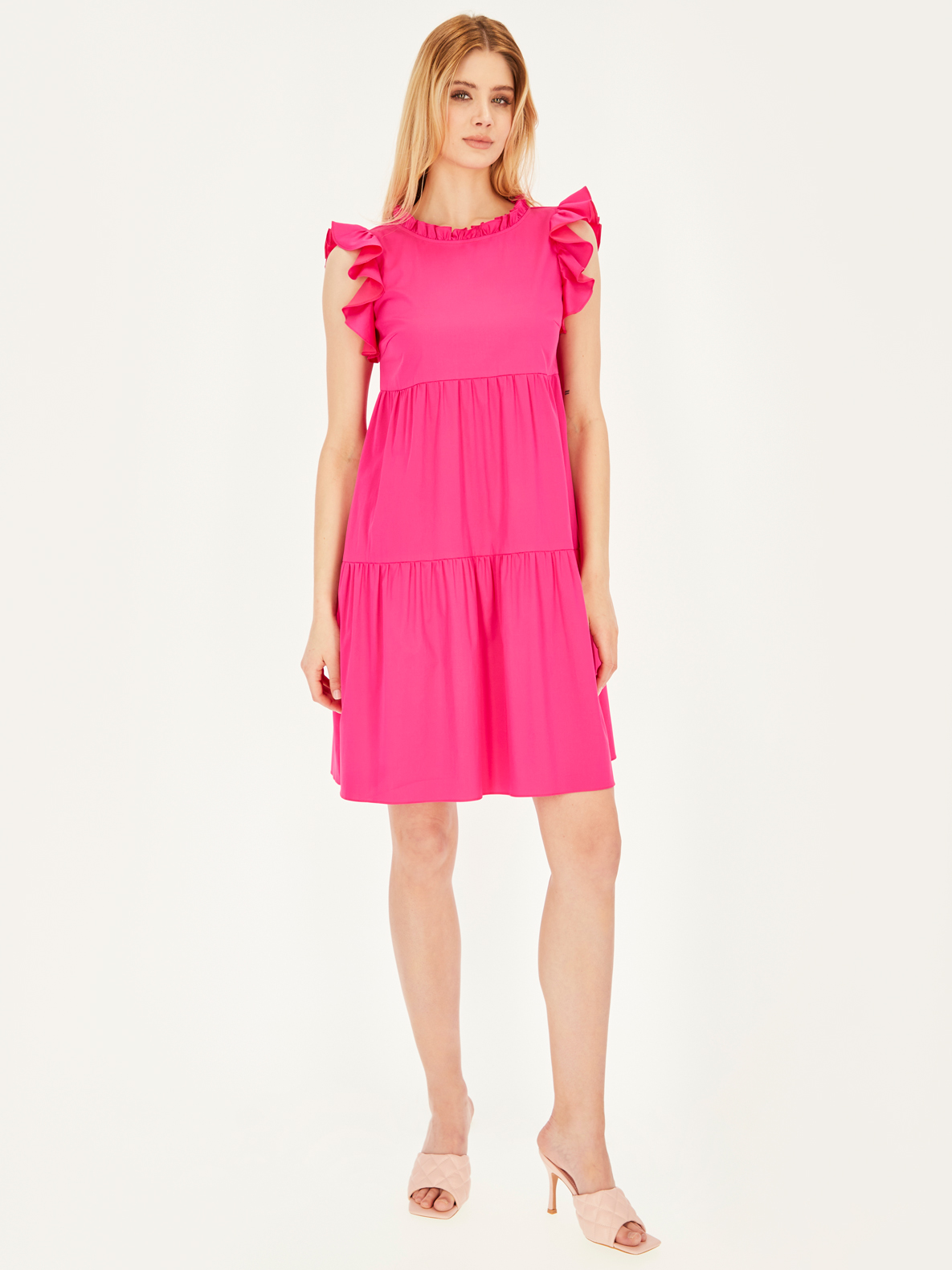 Dress Carmen fuchsia