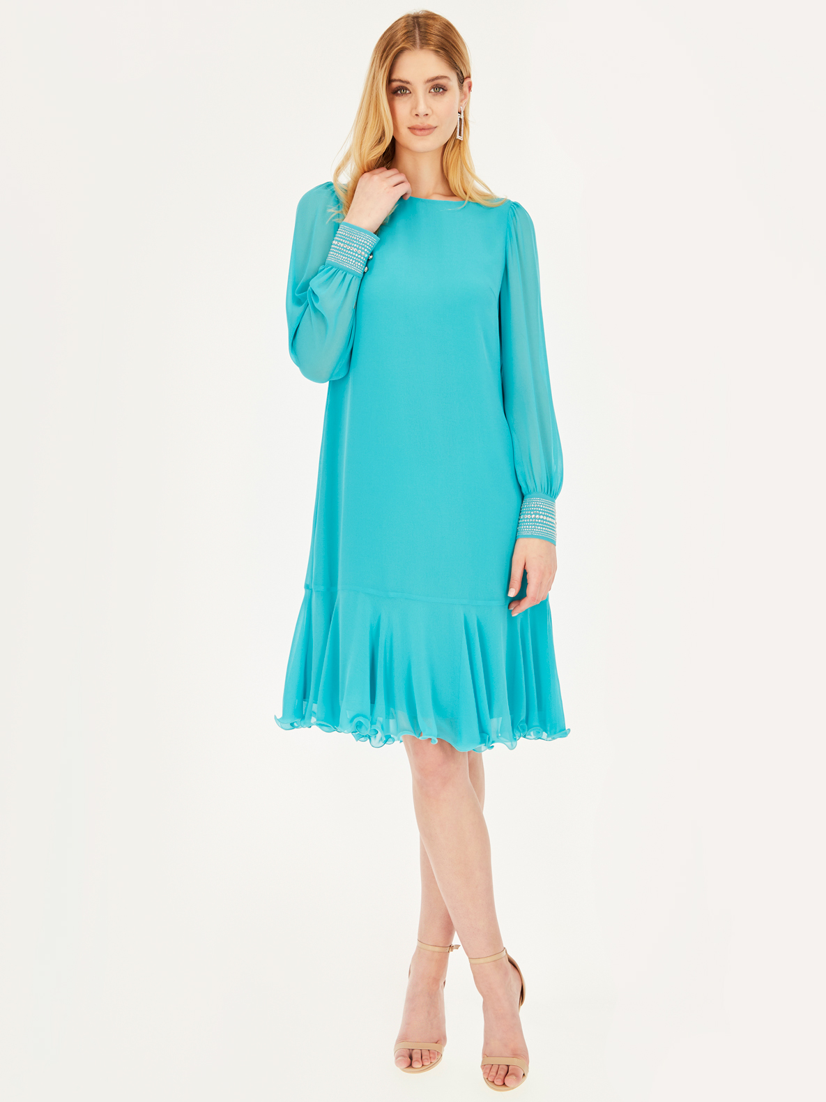 Dress Sante turquoise